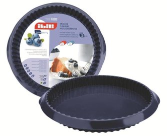 Silikonová forma na dort vlnitá 24cm - Ibili