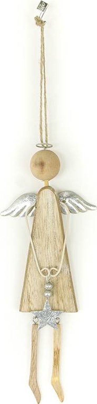 Andělíček, závěsná dřevěná vánoční dekorace ZA8611 Art
