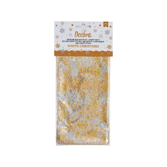 Pytlík na sladkosti 24x12,5x3cm hvězdy 20ks - Decora