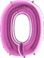 Nafukovací balónek písmeno O růžové 102 cm - Grabo