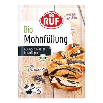 Bio maková náplň 150g do koláčů - RUF