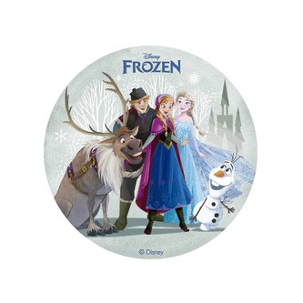 Fondánový papír Frozen 15,5cm - Dekora
