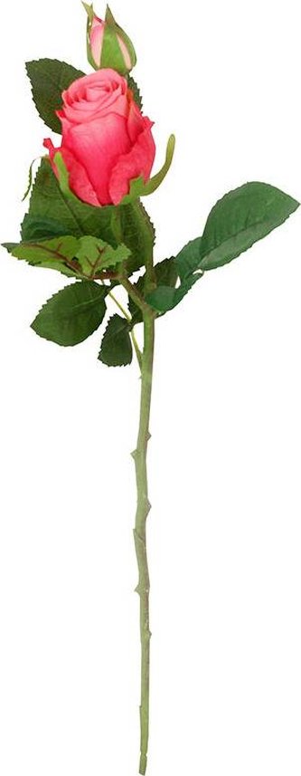 Růže, barva růžová. Květina umělá. SF1169 Art
