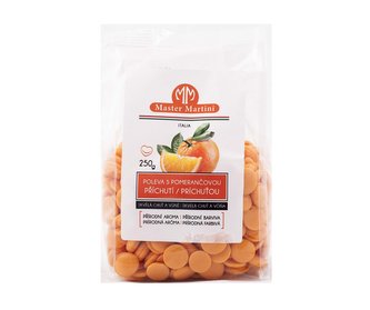 Pomarančová poleva 250g - Master Martini
