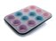 Forma na 12 muffinů 39x27cm + 12 košíčků - Ibili