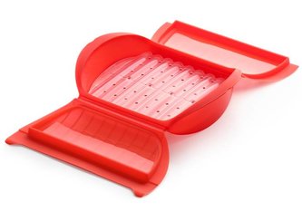 Lékué Napařovací pouzdro Steam Case červené LÉKUÉ 3404600R10U004