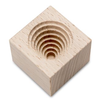 Tradičné drevené forma na osie hniezda 3,5 cm priemer - Stadter