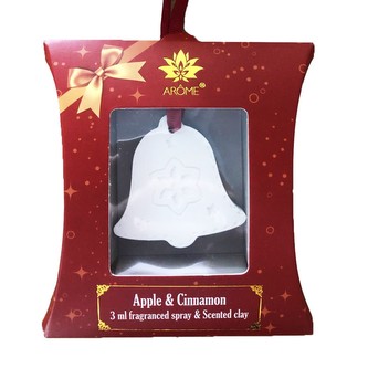 ARÔME Dárkový set vonného jílu a spreje s vůní 3 ml, Apple Cinnamon