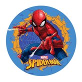 Jedlý papier Spiderman v pavučine 20cm - Dekora