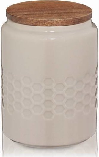 Skladovací dóza MELIS, keramika, šedá, O10,5cm x v14,5cm 0.8L - Kela