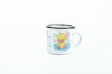 Smaltovaný hrnek s motivem Káčátko, průměr 8 cm, objem 0,37 l - Belis