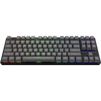 Dark Project One KD87A Skeleton Herní Klávesnice EU