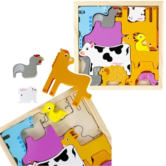 Puzzle skládačka Zvířátka