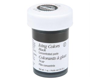 Gélová farba čierna 0282 28g - Wilton