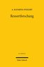 Ressortforschung