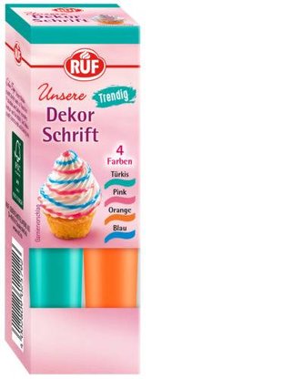 Zdobiace tuby 4x25g - RUF