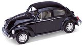 Welly - Volkswagen Beetle Hard top model 1:24 čierny