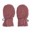 LODGER Mittens Folklore Fleece Rosewood 0 - 12 měsíců