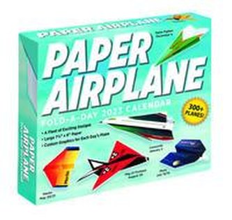 Paper Airplane Fold-a-Day - Papierflieger-Faltvorlage für jeden Tag 2023