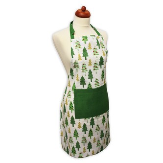 HOME ELEMENTS Kuchyňská zástěra 60*80 cm, Stromky
