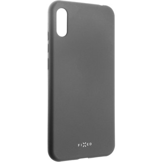 FIXED Story silikonový kryt  Huawei Y6 (2019) šedý