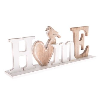 Dřevěný nápis "HOME", 6/24