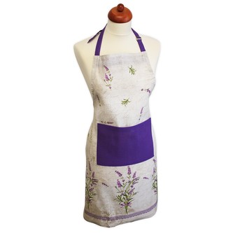 HOME ELEMENTS Kuchynská zástera 60*80 cm, Levanduľa 3