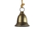 Kovový zvonek Graham zlatý, 28 cm