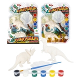 Dinosaur na vymalování s barvami