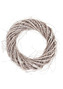 Veniec z prútia, farba šedobiela, priemer. 30cm.