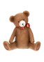 Medvídek, polyresinová dekorace, barva hnědá