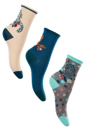 SADA 3 KS PONOŽKY FROZEN - velikost 27-30