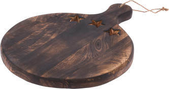 Prkénko kuchyňské dřevěné kulaté 40 cm