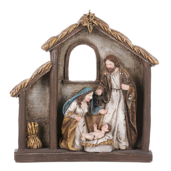 Betlém z polyresinu.