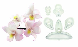 Sada 5ks vykrajovátek – orchidej Singapour - PME