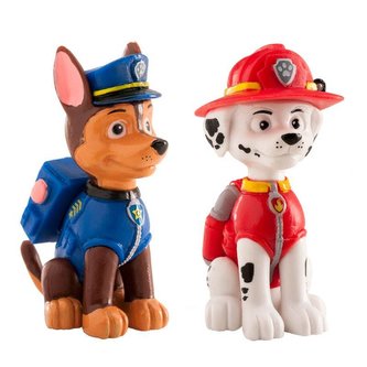 Figurka Paw Patrol Chase a Marshall 6cm - Cena za 1 KS Figurka Paw Patrol Chase a Marshall 6cm - Cena za 1 KS