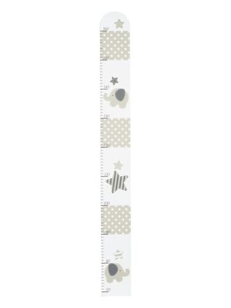 Drevený rastový meter Slony a hviezdičky