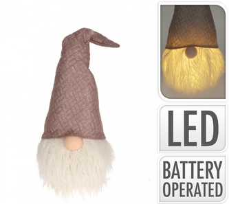 Skřítek Martin 70 cm růžový