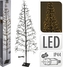 Dekorativní svítící strom 180 cm, 400 LED teplá bílá