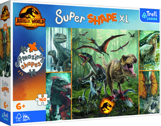 Puzzle Super Shape XL Jurský svět