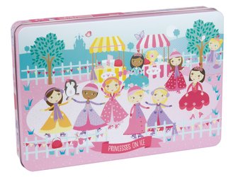 Puzzle v kovovém boxu Princezny na ledu Puzzle v kovovém boxu Princezny na ledu