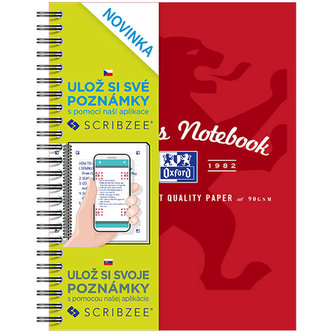 OXFORD Zápisník Campus A5+ linka 50 listov SK/SK