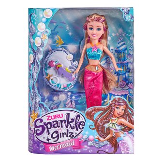Víla mořská Sparkle Girlz s doplňky