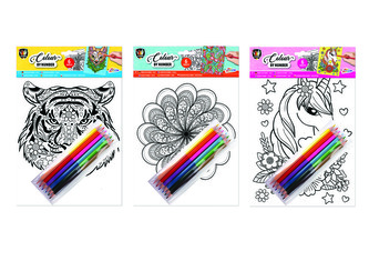 Malování podle čísel mix