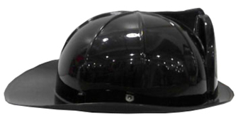 Hasičská helma červena