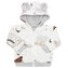Kojenecká Wellsoft mikinka s kapucí New Baby Eskimo - velikost 86 (12-18m)
