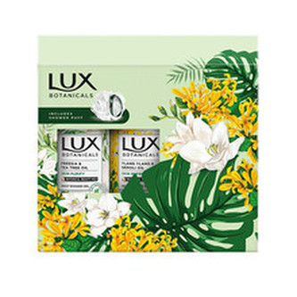 Lux Dárková sada koupelové péče s mycí houbou woman