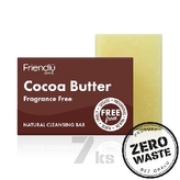 Friendly Soap přírodní mýdlo na čištění obličeje s kakaovým máslem 7ks zero waste balení