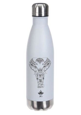 Termo láhev na pití Yoga 500 ml, šedá