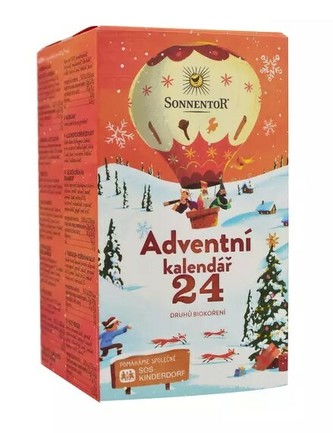 Sonnentor Adventní kalendář - 24 druhů koření BIO